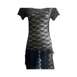 NWT-JUST SEXY LINGERIE
Black lace chemise